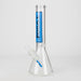 FOGGX | 14" Glass Water Pipe – 7mm Thick [FT590] Glass Bong LEHIGH WHOLESALE Blue