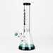 FOGGX | 14" Beaker Glass Bong – 7mm Thick [FT540] Glass Bong LEHIGH WHOLESALE Teal