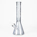 FOGGX | 14" Glass Water Pipe [FTLL01] – 7mm Glass Bong LEHIGH WHOLESALE Gray
