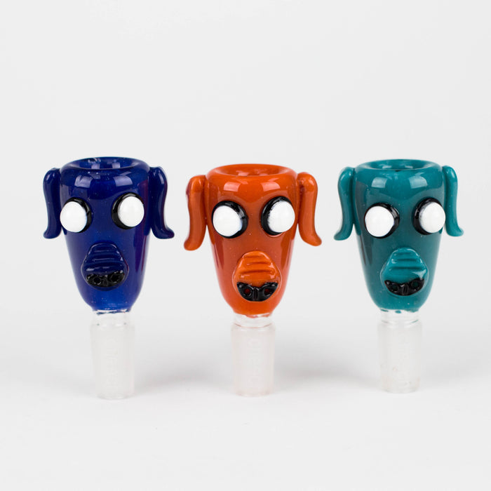 Cheech | 14mm Colourful Animal Glass Bowls with Handle – CH Bowl 110 Bowl · Banger · Oil Burner Smoking Cat Distribution