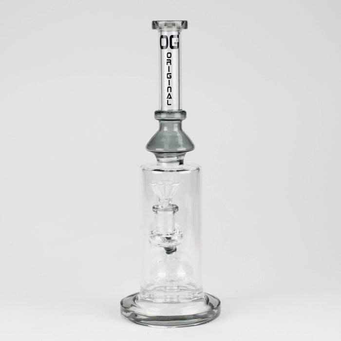 OG Original | 12" Donut Hole Tube Bong Glass Bong Smoking Cat Distribution
