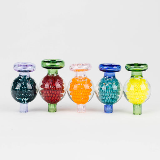 Glass Carb Cap Display – Assorted Colors (20 Count) Cap · Dabber · Insert · Clip · Nail Smoking Cat Distribution