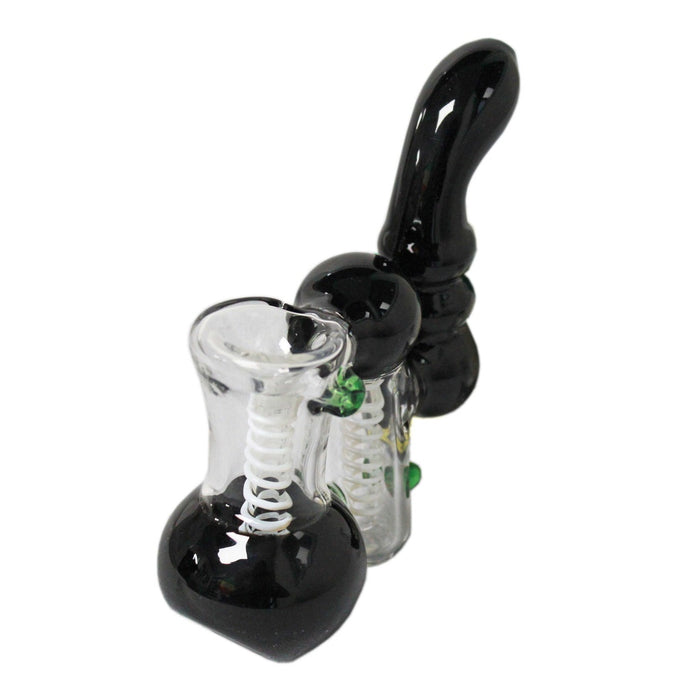 BoroSci | 7.5" Dubbler Glass Bubbler Glass Pipe Maq Distributors