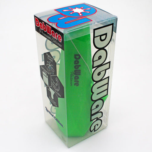 Dabware | 10" Platinum Diamond Shapes Silicone Bong (Green) Resin · Silicone · Plastic Bong Maq Distributors
