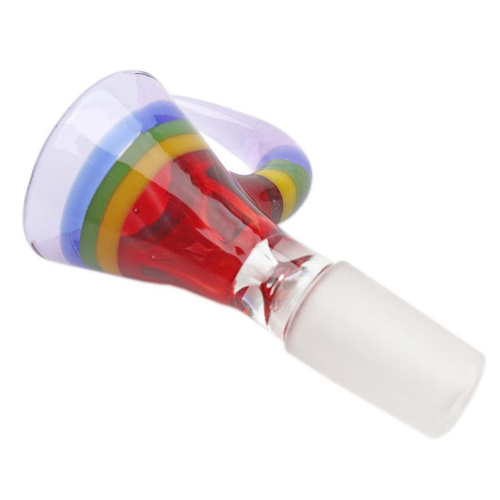 Karma | 14mm Rainbow Glass Bowl Bowl · Popper Maq Distributors