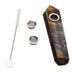 Karma | Tiger's Eye Crystal Pipe Quartz · Stone Pipe Maq Distributors