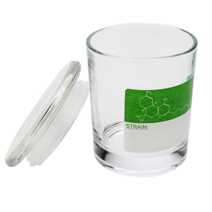 Stor | Pop Top Molecular Design Glass Storage Jar Jar Maq Distributors