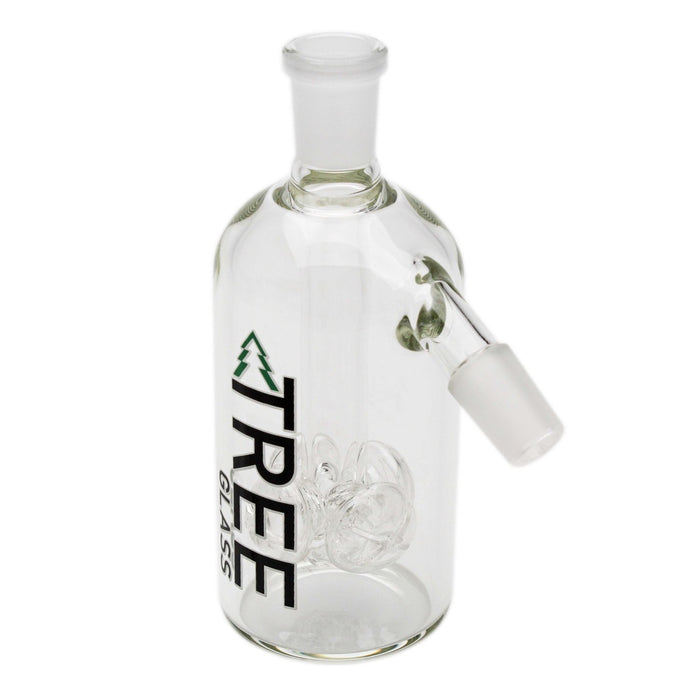 Tree Glass | 14mm 45 Degree Cross Ashcatcher Ashcatcher · Percolator · Filter · Mouthpiece Maq Distributors