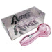 Tree Glass | 4" Glass Pipe (Pink) Glass Pipe Maq Distributors