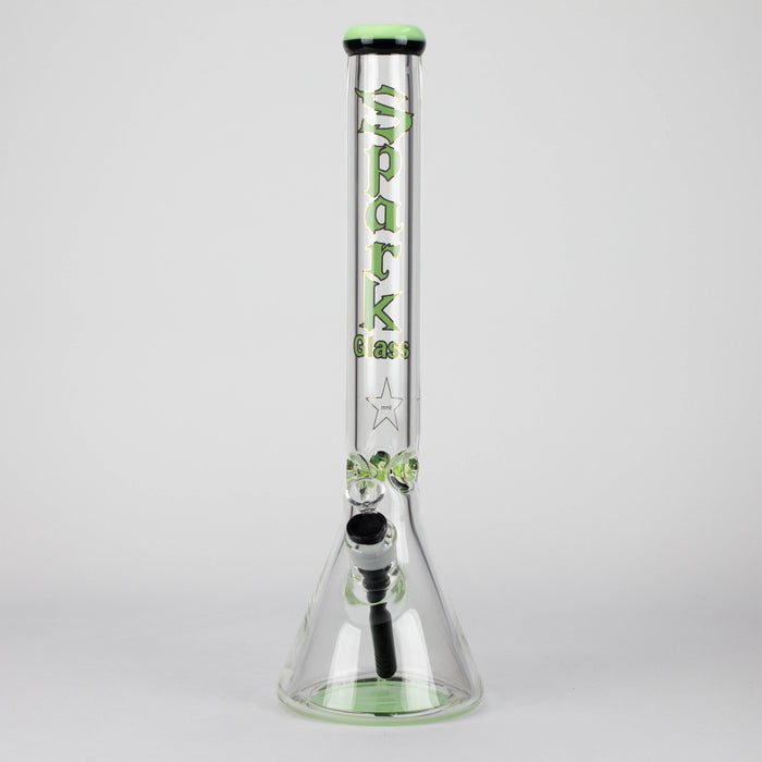 Spark  | 18" 9 mm glass water bong with thick base