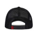 High-Crown 5-Panel Mesh Trucker Cap-Black Hat & Toque Super Supplys Inc