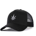 High-Crown 5-Panel Mesh Trucker Cap-Black Hat & Toque Super Supplys Inc
