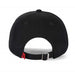 Low-Crown 6-Panel Embroidered Leaf Cap-Black Hat & Toque Super Supplys Inc