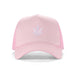 High-Crown 5-Panel Mesh Trucker Cap - Pink Hat & Toque Super Supplys Inc