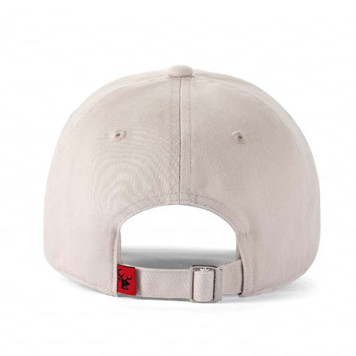 Low-Crown 6-Panel Embroidered Leaf Cap - Beige Hat & Toque Super Supplys Inc