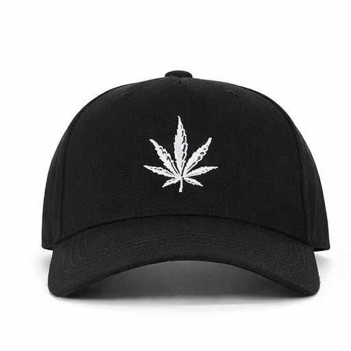 Low Crown Leaf Snapback Cap – Black Hat & Toque Super Supplys Inc