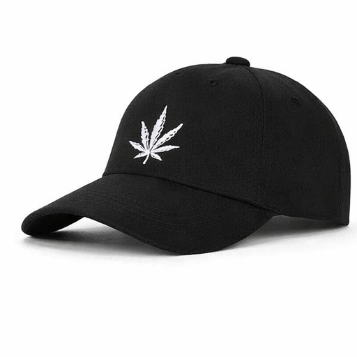 Low Crown Leaf Snapback Cap – Black Hat & Toque Super Supplys Inc