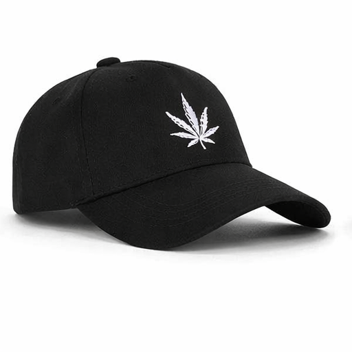 Low Crown Leaf Snapback Cap – Black Hat & Toque Super Supplys Inc