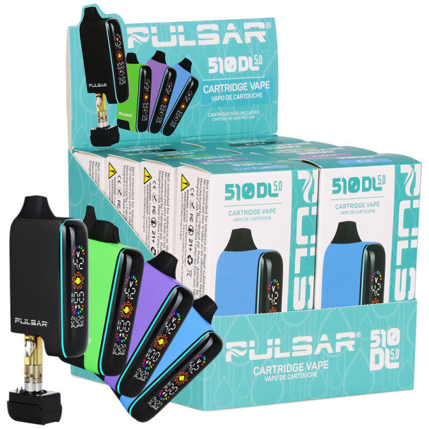 Pulsar 510 DL 5.0 Precision Voltage Control LCD Screen Vape Bar ...