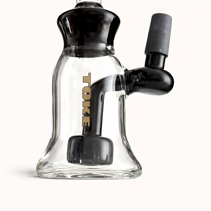 Toke | 8" Glass Dab Rig with Circ Perc 
