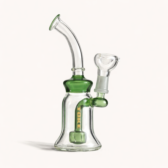 Toke | 8" Glass Dab Rig with Circ Perc 