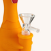 9" Screaming Chicken Silicone Waterpipe 