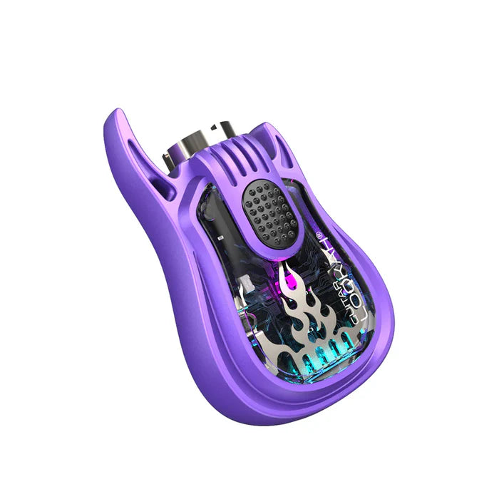 Lookah | Guitar 510 Designer Battery 5 count display 510 Battery Smoking Cat Distribution(S) Purple