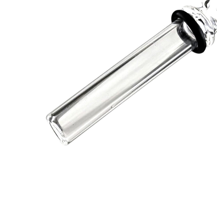 2" Glass Stem Part with Handle – 2 Pack 