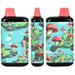 Pulsar | Floating Mushroom 510 DL 2.0 PRO Design Series Variable Voltage Vape Bar - 1000mAh 510 Battery Smoking Cat Distribution(S)