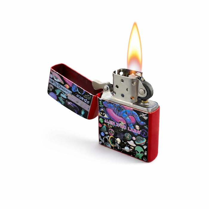 Alien XOG Labs Oil Lighter Box of 24 Lighter Super Supplys Inc