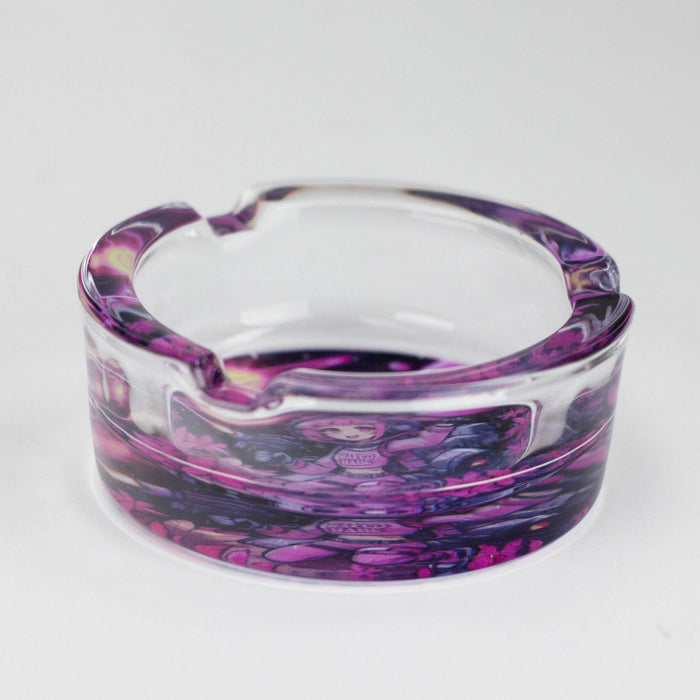 Premium Baked Babe Design Glass Ashtray (Box of 6)