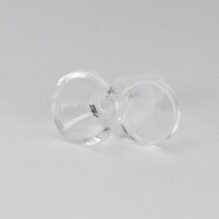 Clear Thick Glass Bowl – 14mm Joint, Round Handle (Pack of 100)