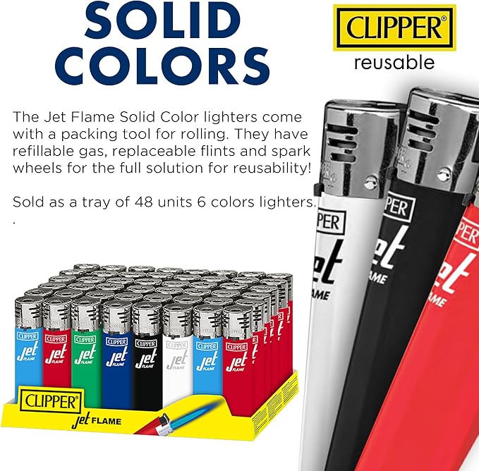 Clipper | Jet Flame Lighters Lighter Super Supplys Inc