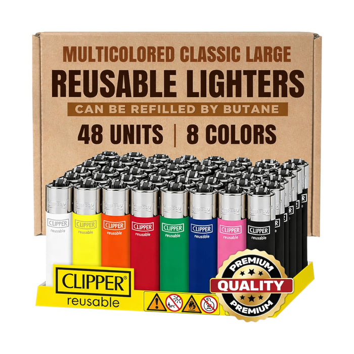 Clipper | CP11 Classic Reusable Lighters Lighter Super Supplys Inc