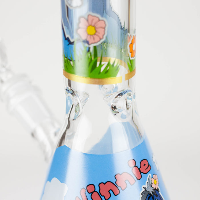 10" Cute Animals Design Glass Beaker Bong Glass Bong 777 Smoke