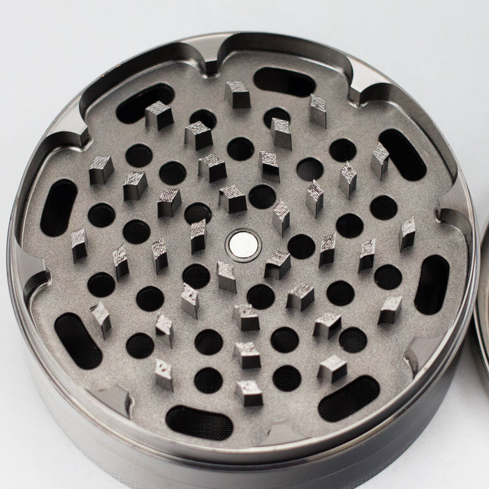 Zinc Gun Metal HIT Grinder 100mm 4pts Grinder NIBO Distribution