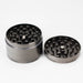 Spider Gun Metal Grinder 52mm 4 parts Box of 12 Grinder NIBO Distribution