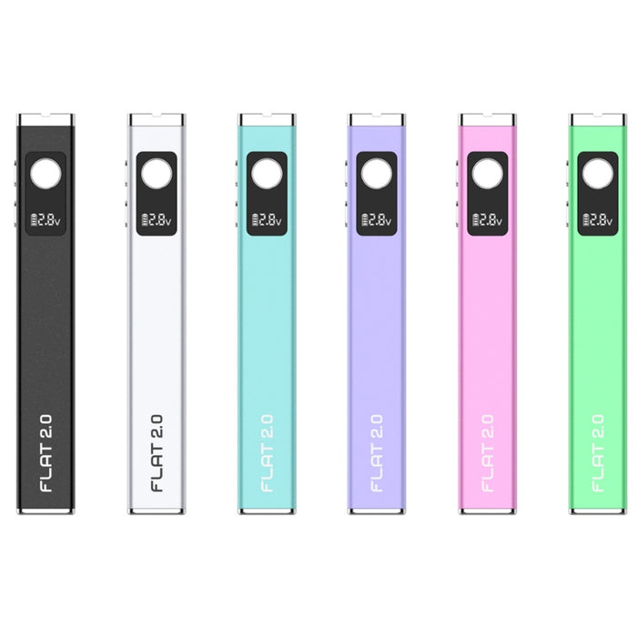 Yocan® | Flat 2.0 Plus 12ct Display 510 Battery Smoking Cat Distribution(S)