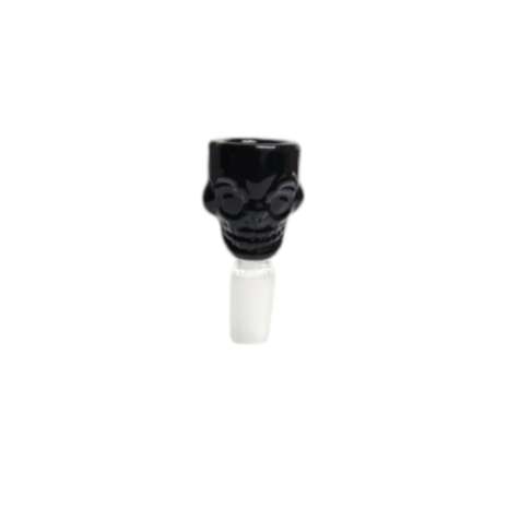 14mm Joint Skull Design Male Bowls Bowl · Popper Super Supplys Inc Black