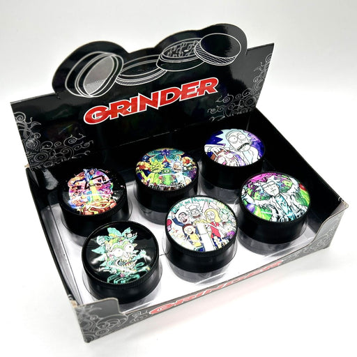 RM Grinder 4parts 50mm Box of 6 [GRI732] Display Pack NIBO Distribution