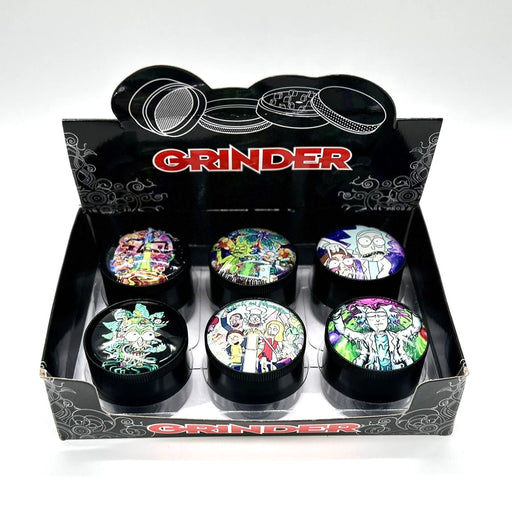 RM Grinder 4parts 50mm Box of 6 [GRI732] Display Pack NIBO Distribution