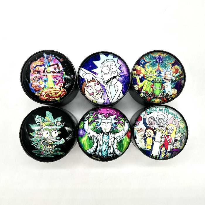 RM Grinder 4parts 50mm Box of 6 [GRI732] Display Pack NIBO Distribution
