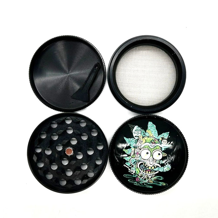 RM Grinder 4parts 50mm Box of 6 [GRI732] Display Pack NIBO Distribution