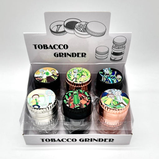 RM 50mm Metal Grinder 4 parts Box of 12 [GRI741] Display Pack NIBO Distribution