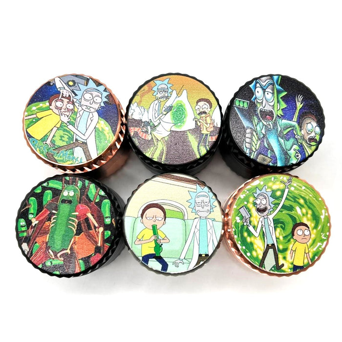 RM 50mm Metal Grinder 4 parts Box of 12 [GRI741] Display Pack NIBO Distribution