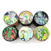 RM 50mm Metal Grinder 4 parts Box of 12 [GRI741] Display Pack NIBO Distribution