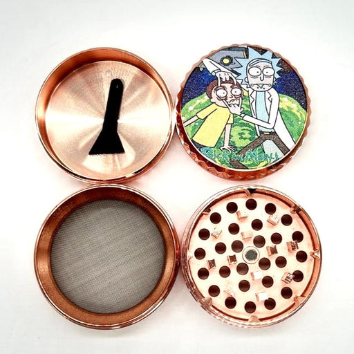 RM 50mm Metal Grinder 4 parts Box of 12 [GRI741] Display Pack NIBO Distribution