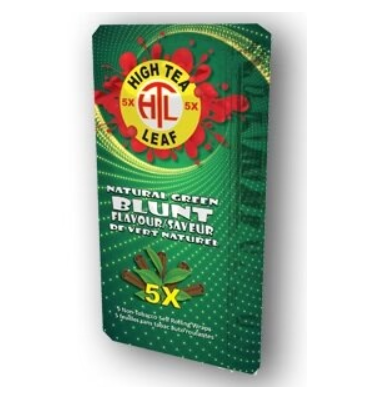 High Tea Leaf 25 - Pack Box Leaf Wrap NIBO Distribution Natural green