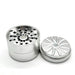 Teethless Aluminium Grinder 63mm 4parts Regular Grinder NIBO Distribution Silver