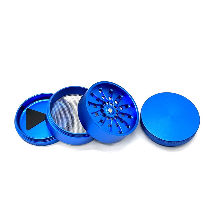 Teethless Aluminium Grinder 63mm 4parts Regular Grinder NIBO Distribution